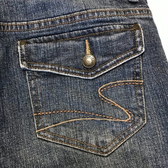 Liz‎ Claiborne stretch blue jeans 8 R - Picture 4 of 5